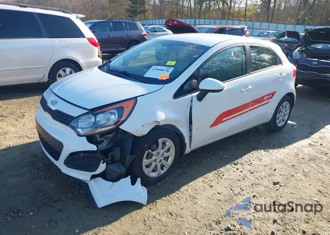 2013 Kia Rio Lx from USA, damaged, VIN KNADM5A39D6119872